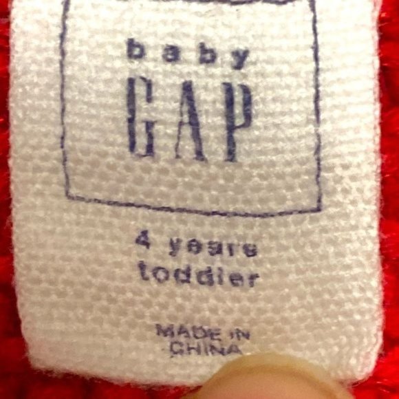 Girls 4T Bundle Black Denim Jeans, Pink Leggings, Sparkly Red Sweater Red Baby G - Picture 11 of 14